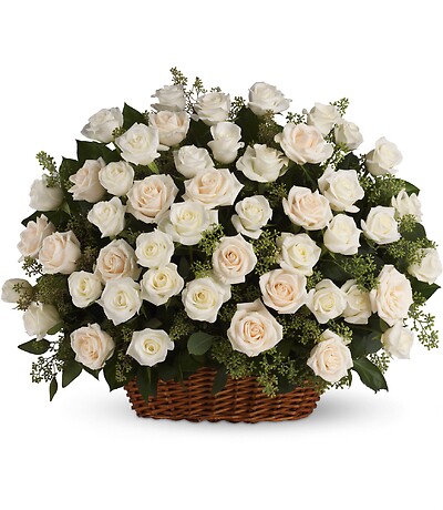 Beautiful Rose Basket by Teleflora